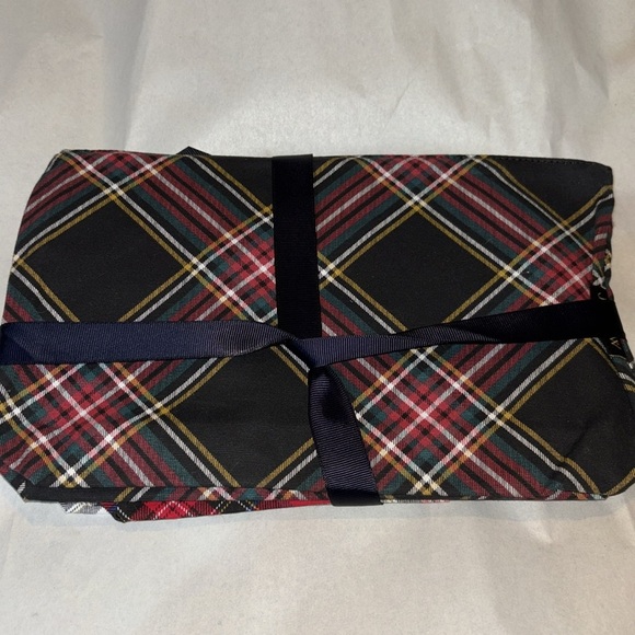 J.Crew Tartan Plaid Set of 3 Pouch Cosmetic Bags - Picture 5 of 5